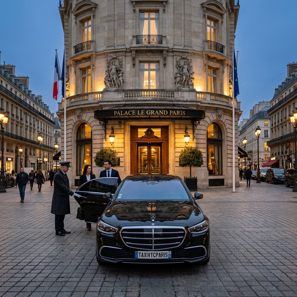 Mercedes-Benz Classe S noire, limousine de grand luxe VIP